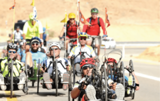 Disabled veterans cycling